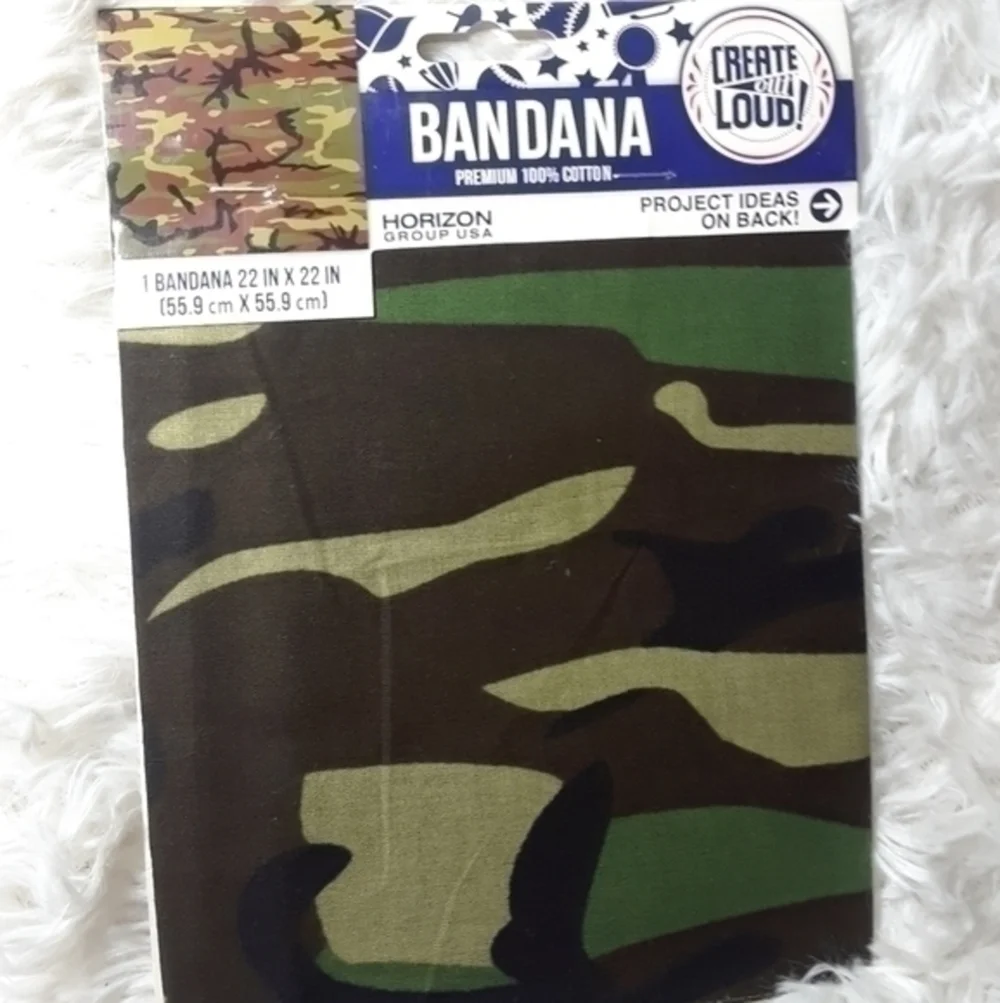 🛍Create Out Loud Camouflage Bandana